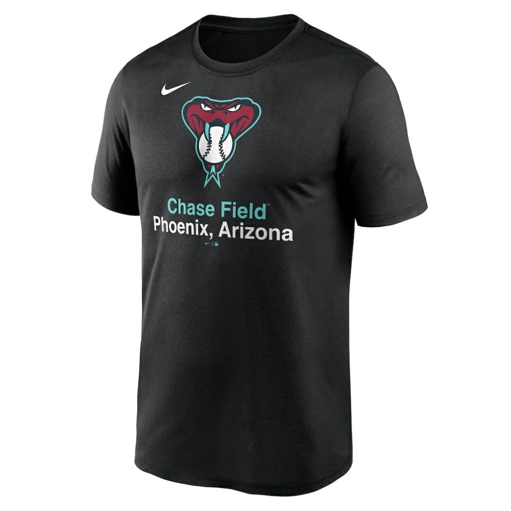 Arizona Diamondbacks Stadium Legend Performance T-Shirt Black