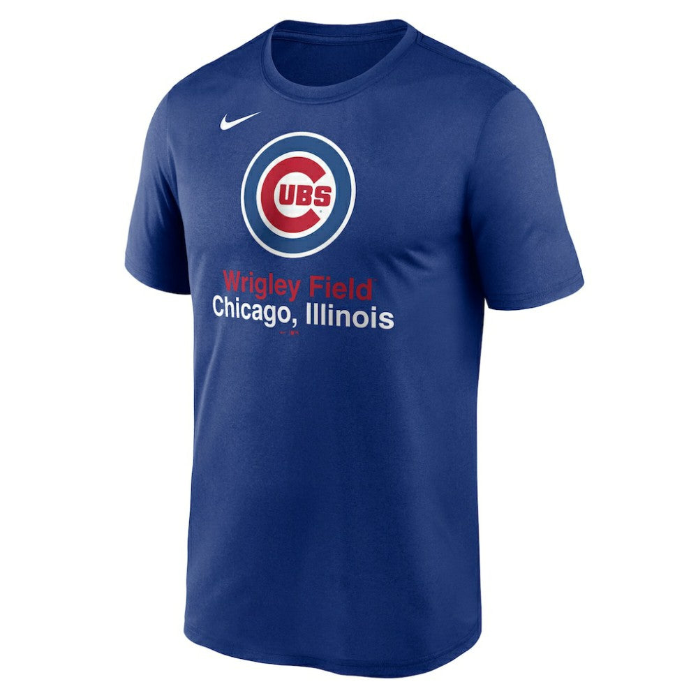 Chicago Cubs Stadium Legend Performance T-Shirt Royal
