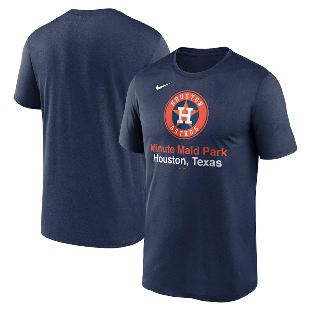 Houston Astros Stadium Legend Performance T-Shirt Navy