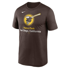 San Diego Padres Stadium Legend Performance T-Shirt Brown