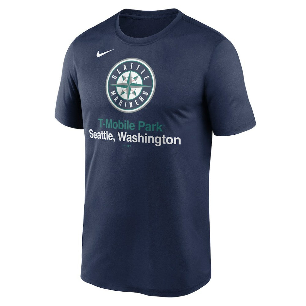 Seattle Mariners Stadium Legend Performance T-Shirt Navy