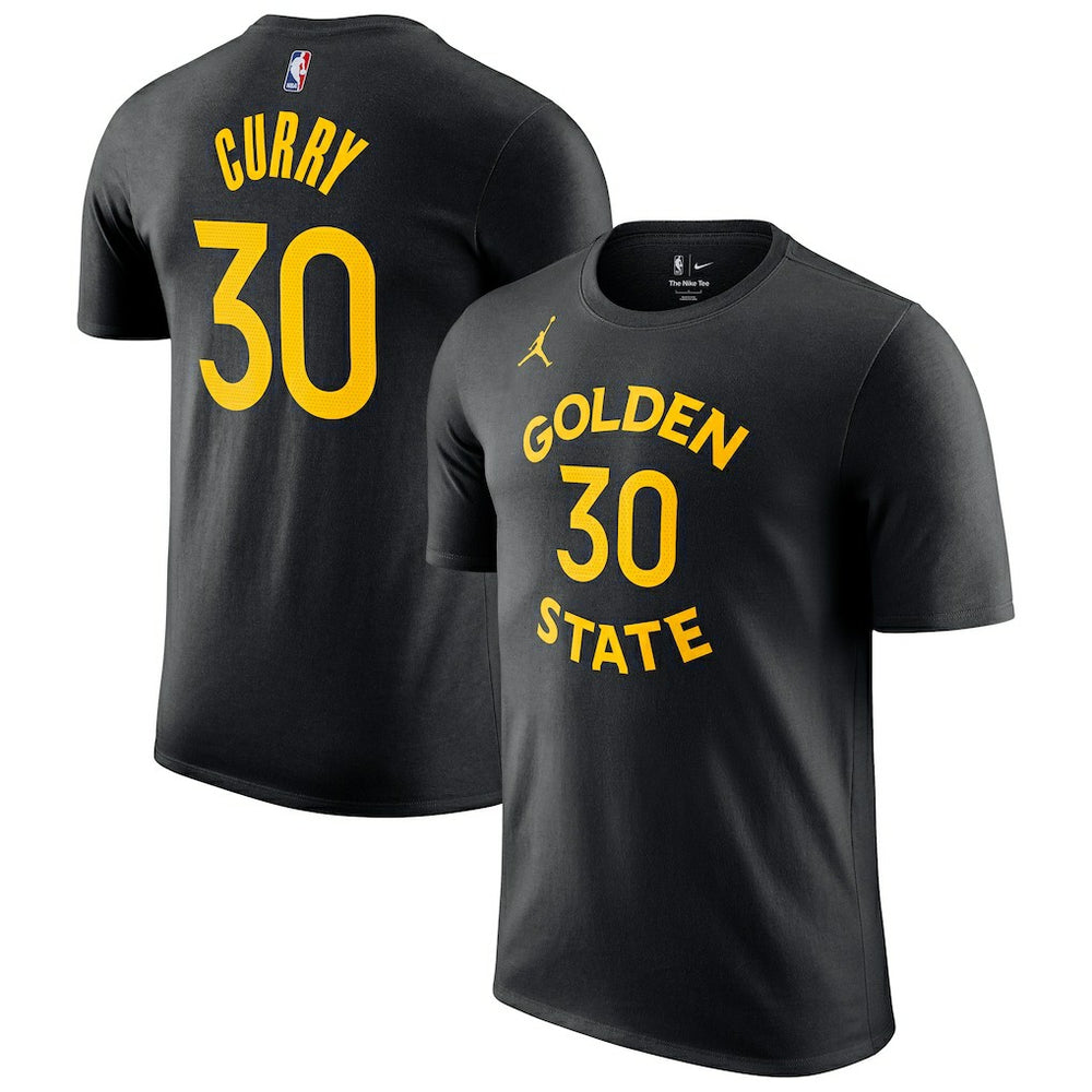 Stephen Curry Golden State Warriors Jordan Brand Statement Edition Name & Number T-Shirt sale - Black for sale