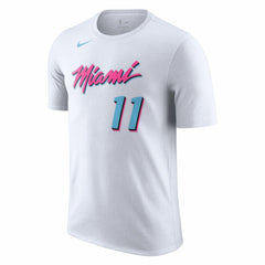 Jaime Jaquez Jr. Miami Heat 2024/25 City Edition Vice Name & Number T-Shirt - White cheap