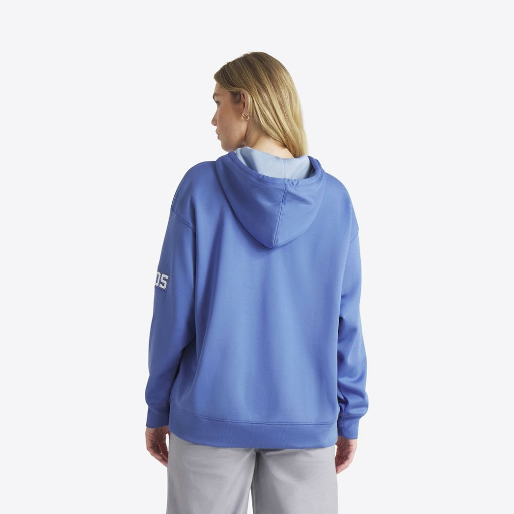 Washington Nationals Women's 2025 City Connect Authentic Collection Therma-FIT Hoodie Blue