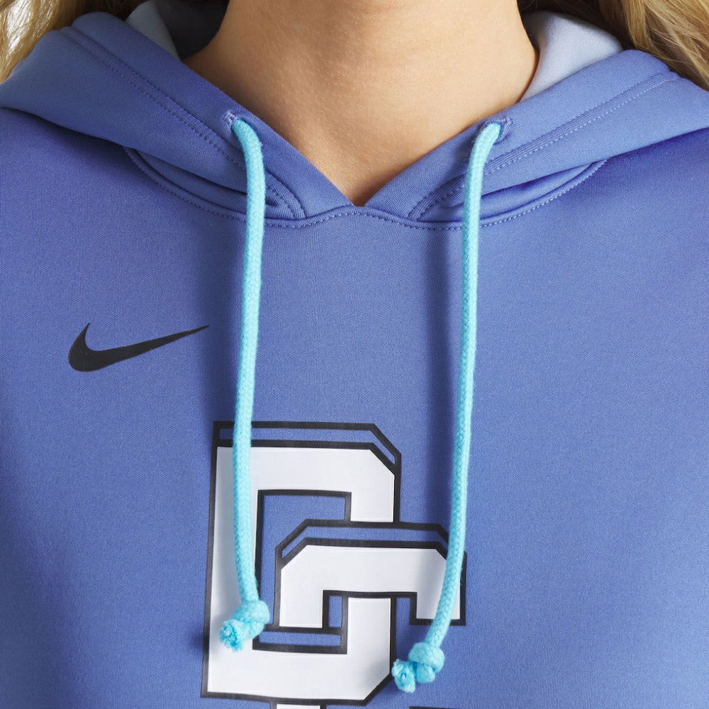 Washington Nationals Women's 2025 City Connect Authentic Collection Therma-FIT Hoodie Blue