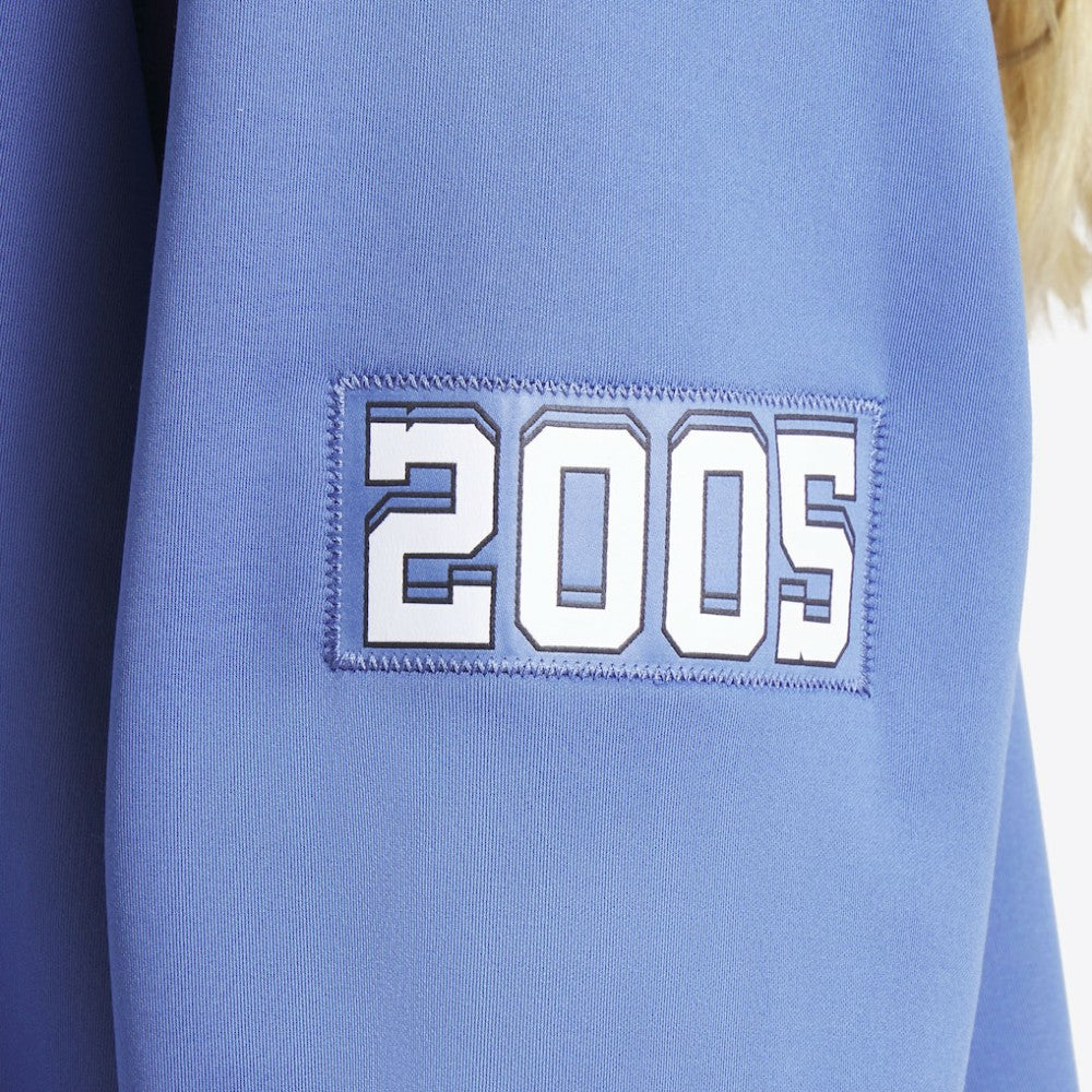 Washington Nationals Women's 2025 City Connect Authentic Collection Therma-FIT Hoodie Blue