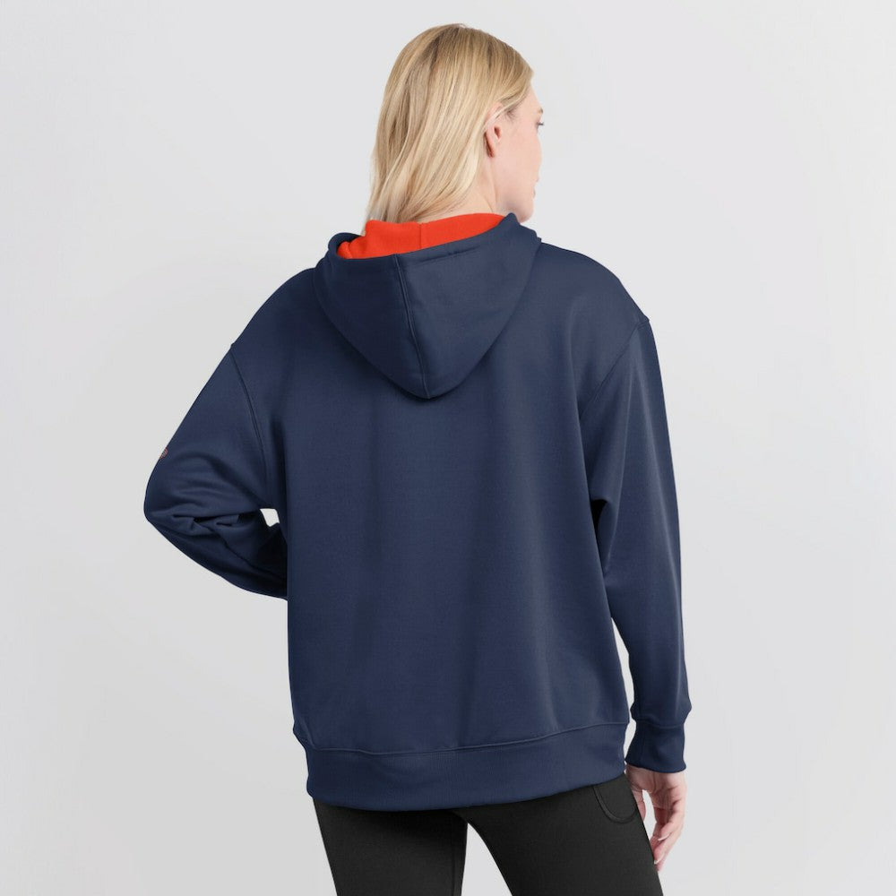 Houston Astros Women's 2025 City Connect Authentic Collection Therma-FIT Hoodie Navy