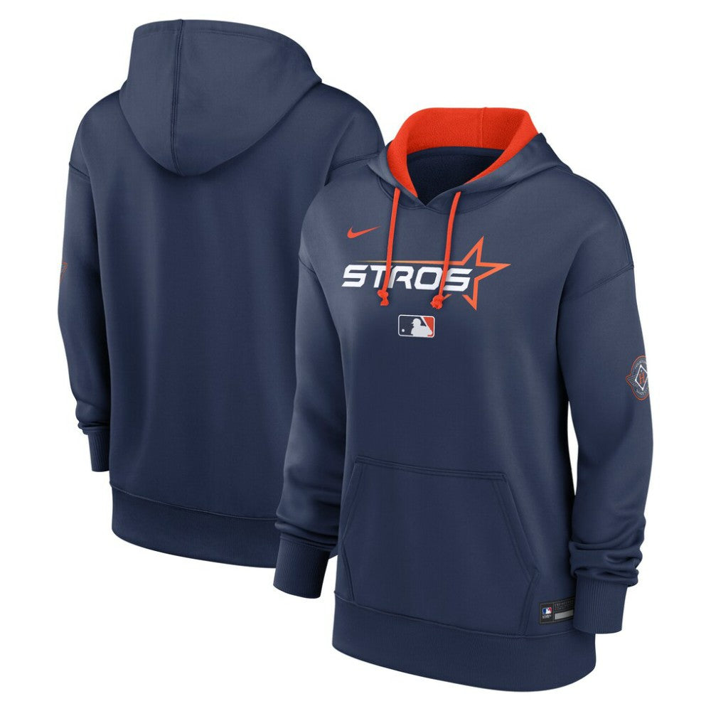 Houston Astros Women's 2025 City Connect Authentic Collection Therma-FIT Hoodie Navy