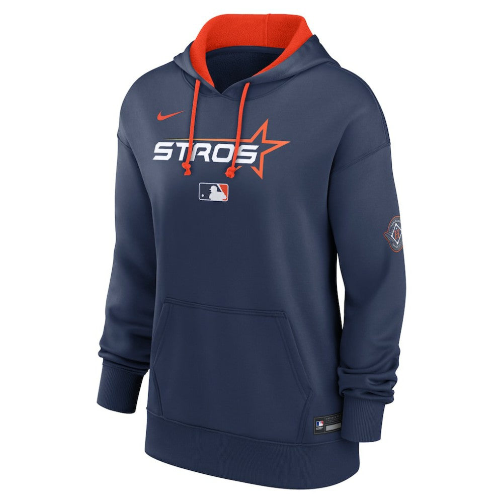 Houston Astros Women's 2025 City Connect Authentic Collection Therma-FIT Hoodie Navy