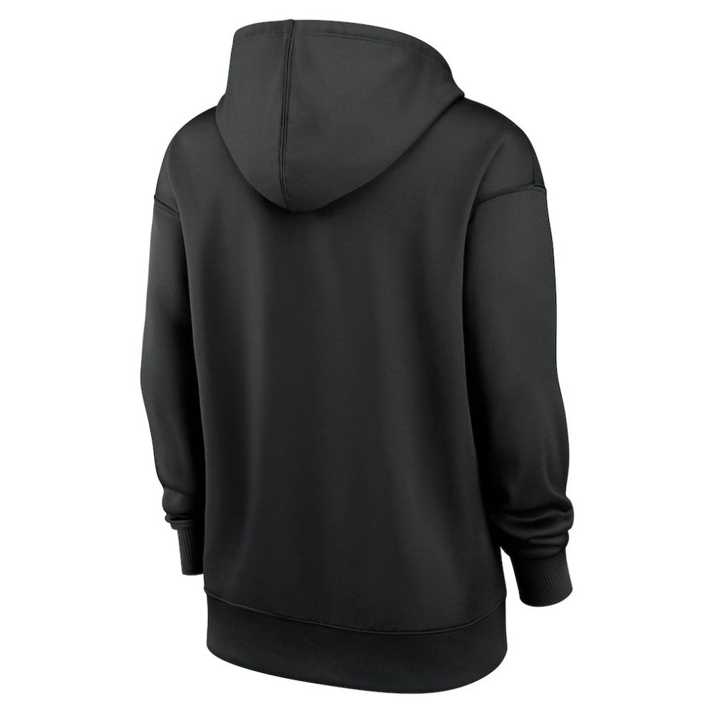 Pittsburgh Pirates Women's City Connect Authentic Collection Therma-FIT Hoodie Black