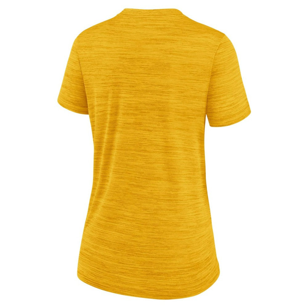 Pittsburgh Pirates Women's Authentic Collection City Connect Velocity Dri-FIT T-Shirt Gold