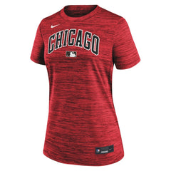 Chicago White Sox Women's 2025 City Connect Authentic Collection Velocity Dri-FIT T-Shirt Red