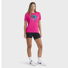 Miami Marlins Women's 2025 City Connect Authentic Collection Velocity Dri-FIT T-Shirt Pink