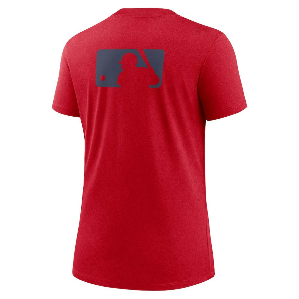 St. Louis Cardinals Women's Authentic Collection Early Work Tri-Blend T-Shirt Red