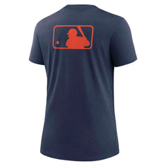 Houston Astros Women's Authentic Collection Early Work Tri-Blend T-Shirt Navy