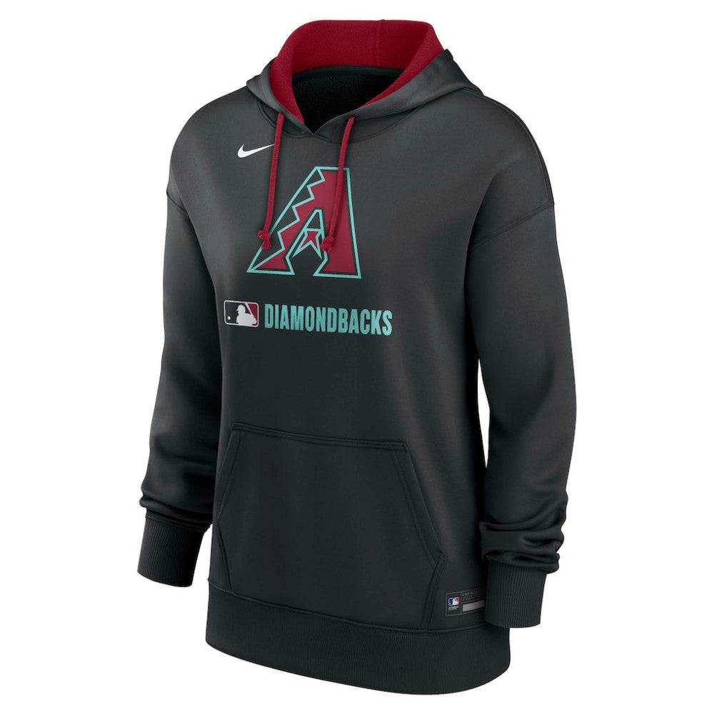 Arizona Diamondbacks Women's Authentic Collection Therma-FIT Hoodie Black
