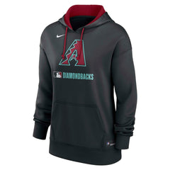Arizona Diamondbacks Women's Authentic Collection Therma-FIT Hoodie Black