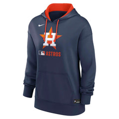 Houston Astros Women's Authentic Collection Therma-FIT Hoodie Navy
