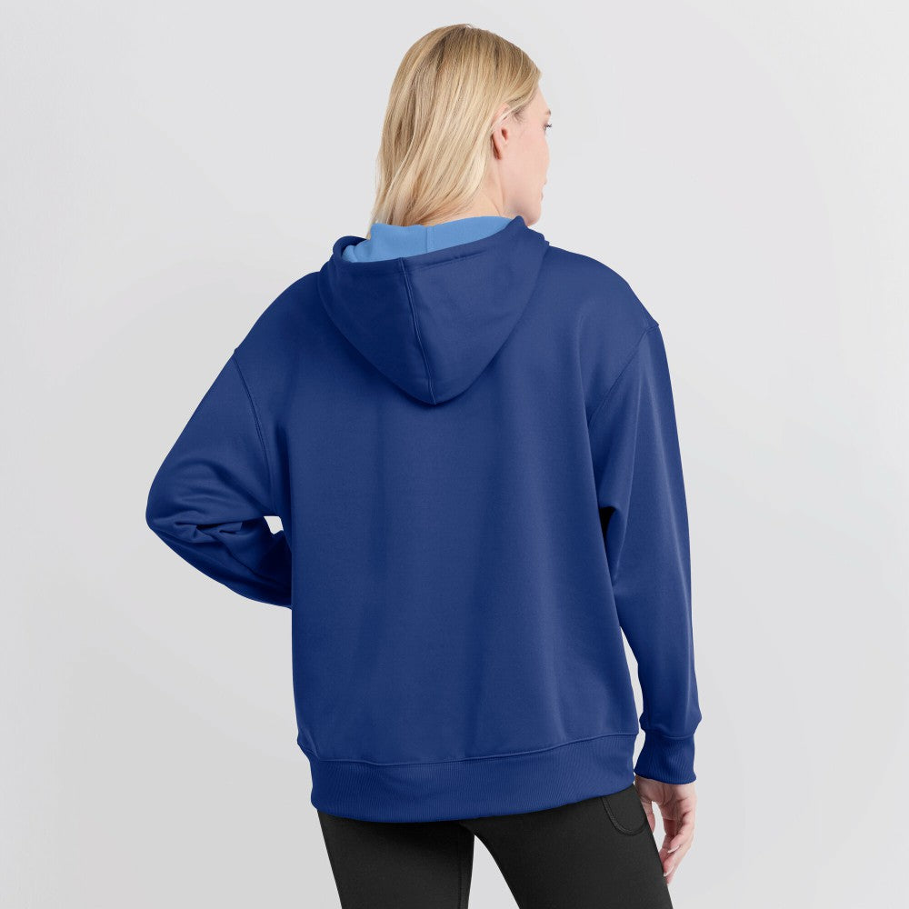 Kansas City Royals Women's Authentic Collection Therma-FIT Hoodie Royal