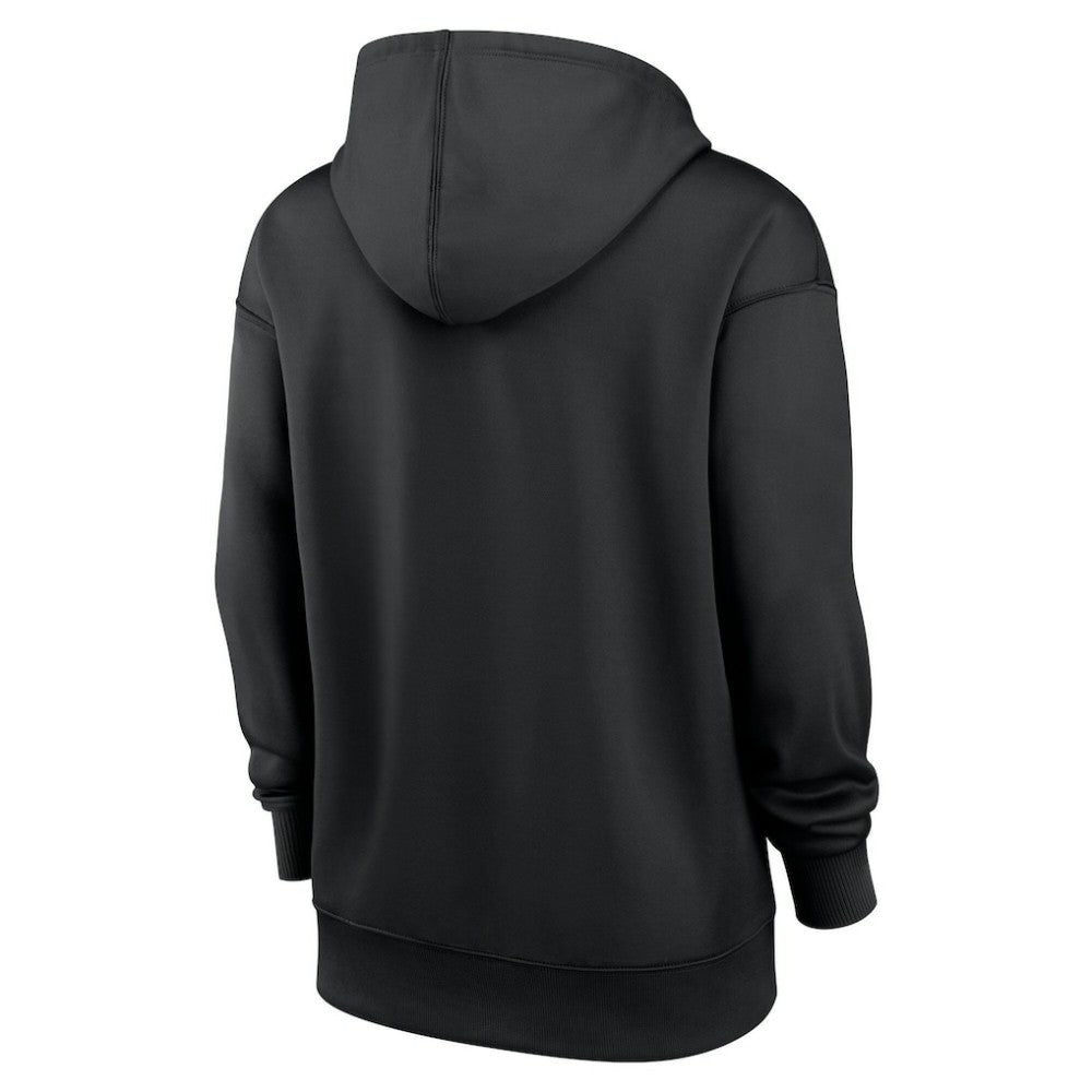 Pittsburgh Pirates Women's Authentic Collection Therma-FIT Hoodie Black