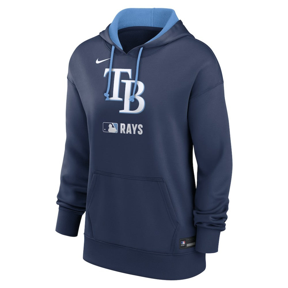 Tampa Bay Rays Women's Authentic Collection Therma-FIT Hoodie Navy