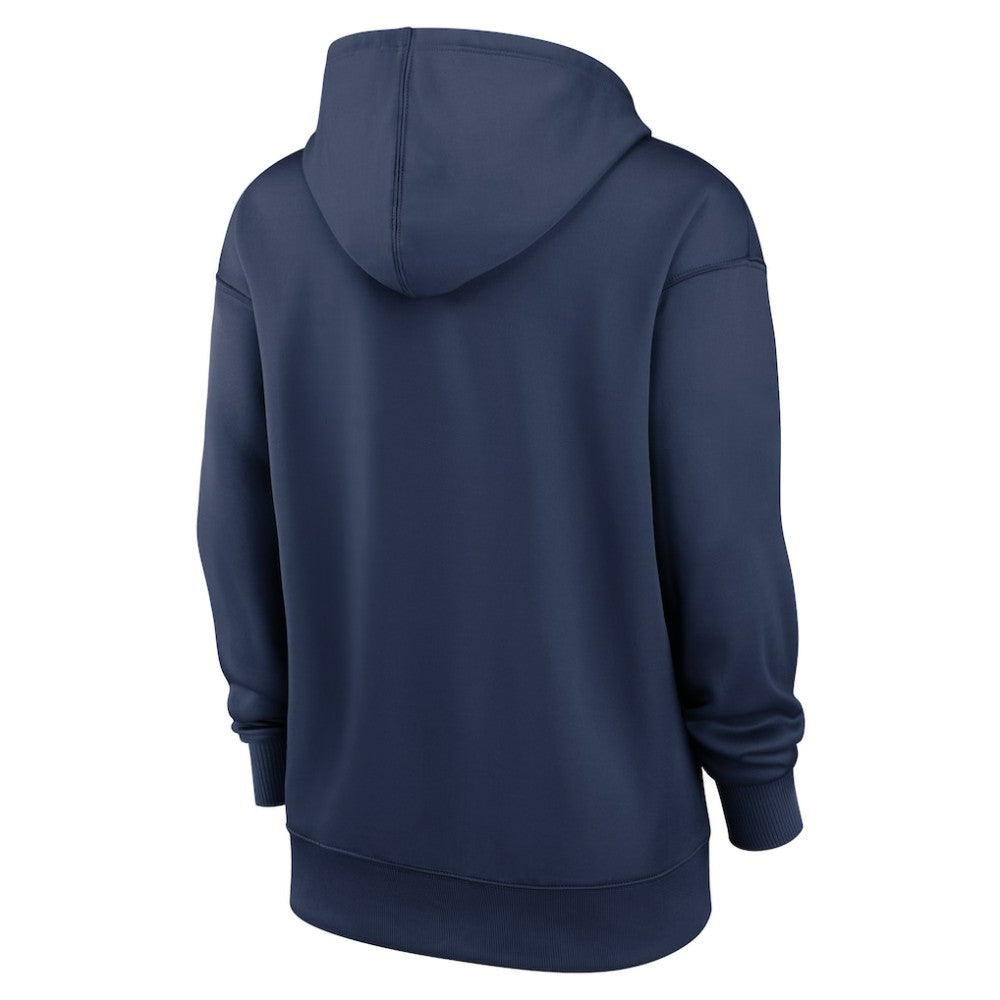 Tampa Bay Rays Women's Authentic Collection Therma-FIT Hoodie Navy