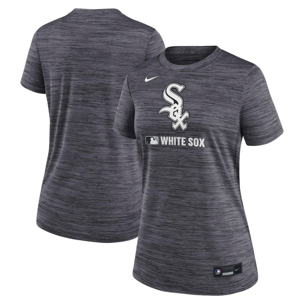 Chicago White Sox Women's Authentic Collection Velocity Dri-FIT T-Shirt Black