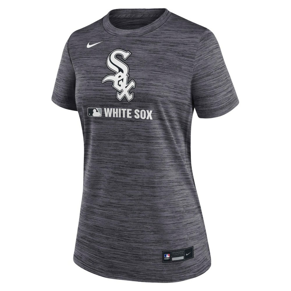 Chicago White Sox Women's Authentic Collection Velocity Dri-FIT T-Shirt Black