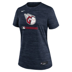 Cleveland Guardians Women's Authentic Collection Velocity Dri-FIT T-Shirt Navy