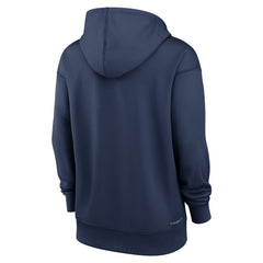Los Angeles Angels Women's Authentic Collection Lockup Alternate Logo Therma Hoodie Navy