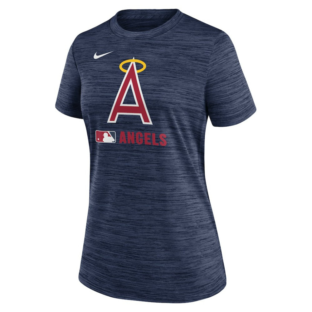Los Angeles Angels Women's Authentic Collection Alternate Logo Velocity Dri-FIT  T-Shirt Navy