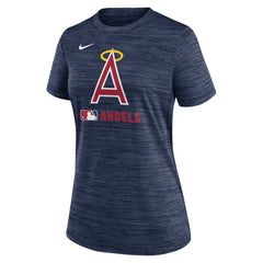 Los Angeles Angels Women's Authentic Collection Alternate Logo Velocity Dri-FIT  T-Shirt Navy