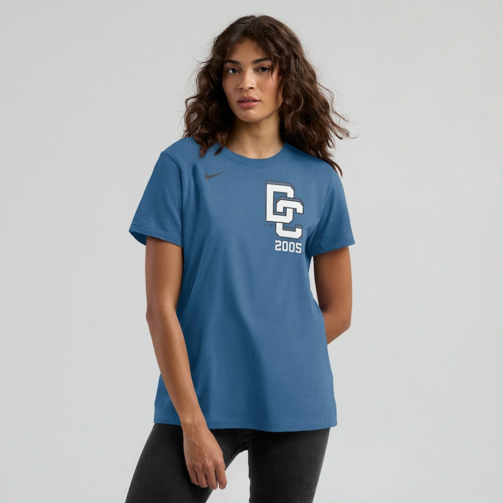 Washington Nationals Women's 2025 City Connect Wordmark T-Shirt Blue