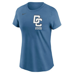 Washington Nationals Women's 2025 City Connect Wordmark T-Shirt Blue