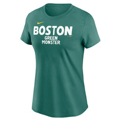 Boston Red Sox Women's 2025 City Connect Wordmark T-Shirt Green