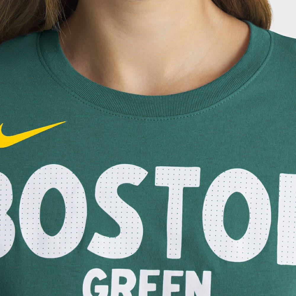 Boston Red Sox Women's 2025 City Connect Wordmark T-Shirt Green