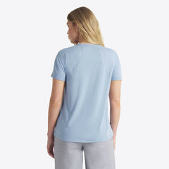 Washington Nationals Women's 2025 City Connect Flowy Fashion Tri-Blend Dri-FIT T-Shirt Blue