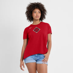 Chicago White Sox Women's 2025 City Connect Flowy Fashion Tri-Blend Dri-FIT T-Shirt Red
