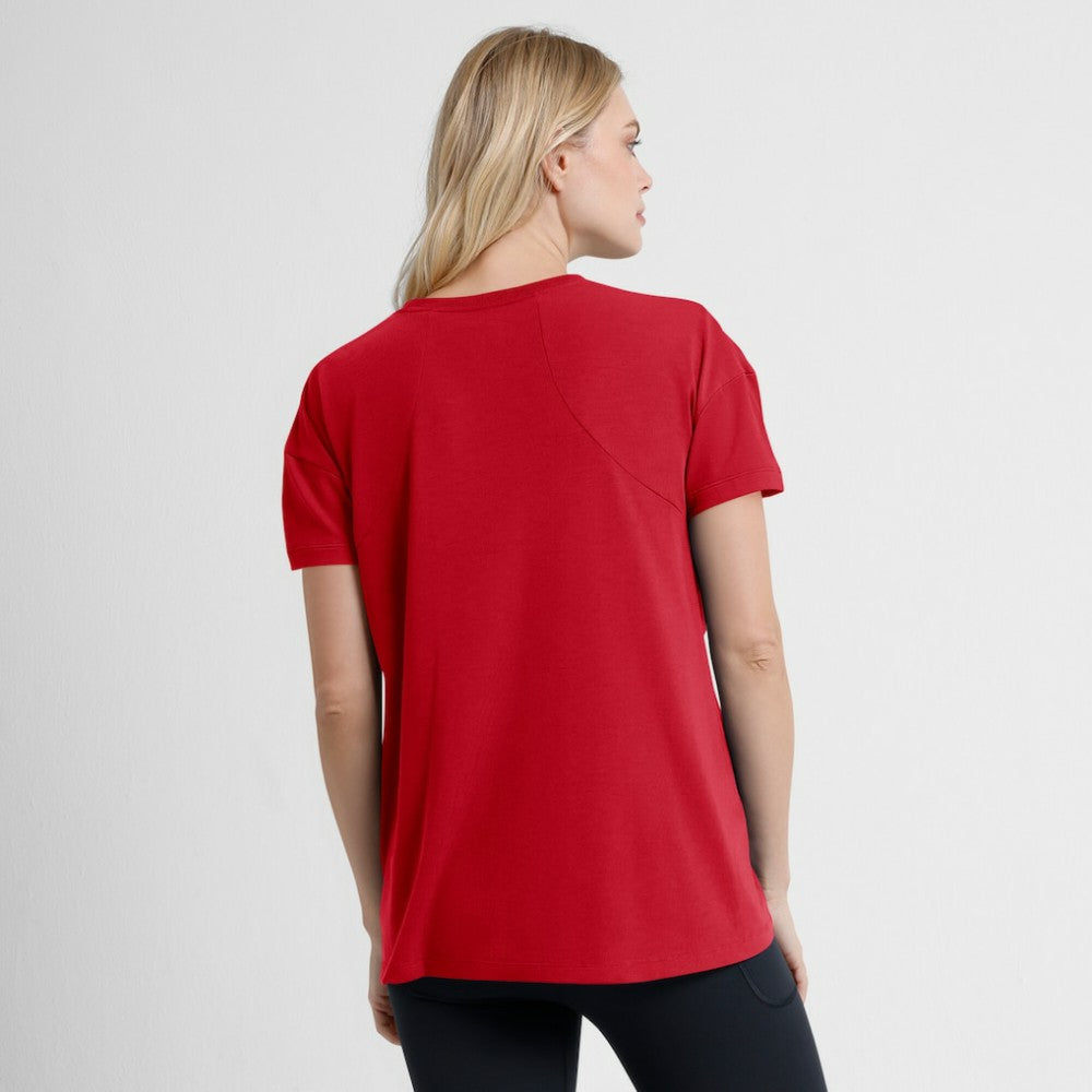 Chicago White Sox Women's 2025 City Connect Flowy Fashion Tri-Blend Dri-FIT T-Shirt Red