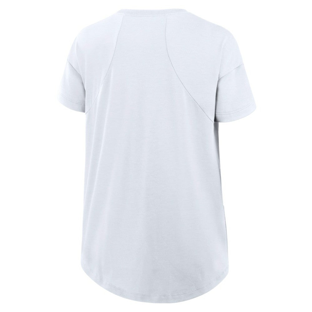 Colorado Rockies Women's 2025 City Connect Flowy Fashion Tri-Blend Dri-FIT T-Shirt White
