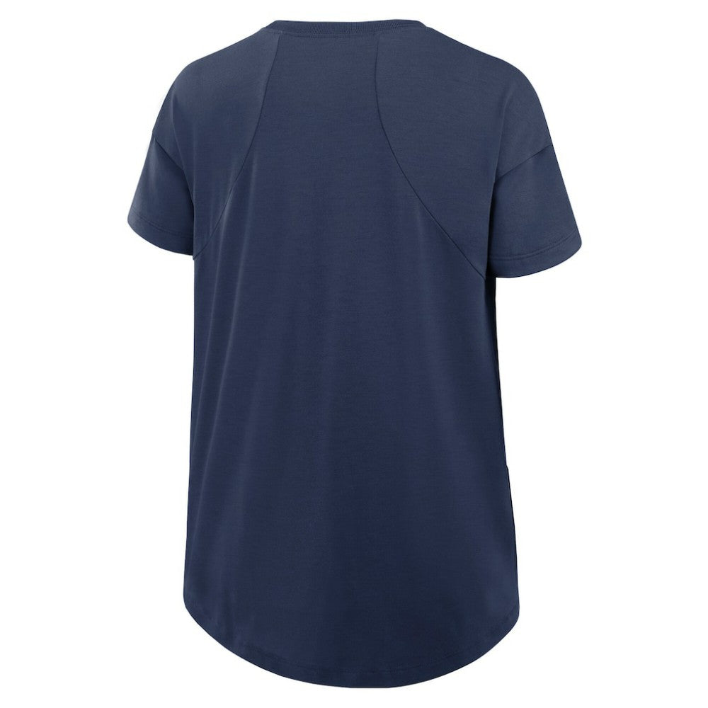 Houston Astros Women's 2025 City Connect Flowy Fashion Tri-Blend Dri-FIT T-Shirt Navy