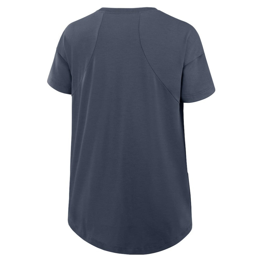 Los Angeles Dodgers Women's 2025 City Connect Flowy Fashion Tri-Blend Dri-FIT T-Shirt Charcoal