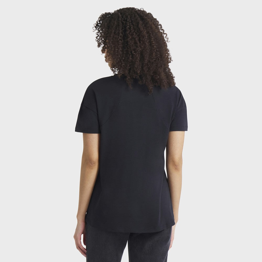 Miami Marlins Women's 2025 City Connect Flowy Fashion Tri-Blend Dri-FIT T-Shirt Black