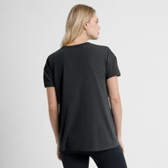 San Francisco Giants Women's 2025 City Connect Flowy Fashion Tri-Blend Dri-FIT T-Shirt Black