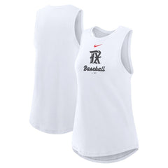 Texas Rangers Women's City Connect Tricode High Neck Dri-FIT Tank Top White