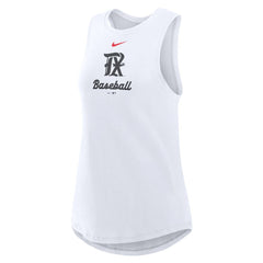 Texas Rangers Women's City Connect Tricode High Neck Dri-FIT Tank Top White