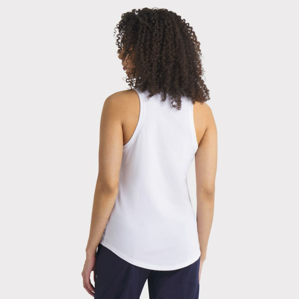 Colorado Rockies Women's City Connect Tricode High Neck Dri-FIT Tank Top White