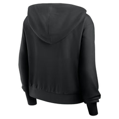 San Francisco Giants Women's Cropped Chill Full-Zip Hoodie Black