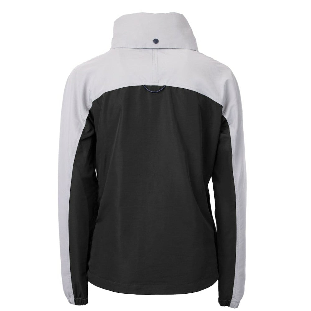 San Francisco Giants Cutter & Buck Women's  Charter Eco Recycled Half-Zip Anorak Jacket Black