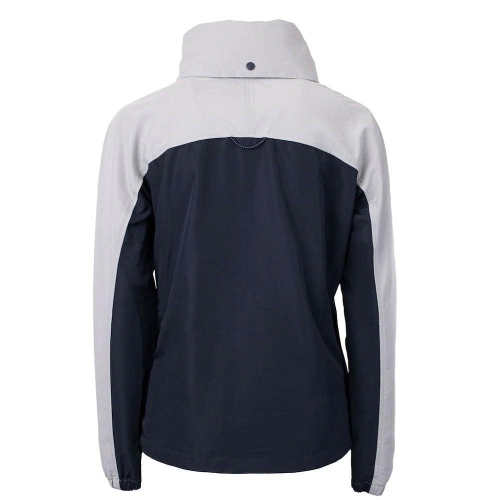 Los Angeles Dodgers Cutter & Buck Women's  Charter Eco Recycled Half-Zip Anorak Jacket Navy